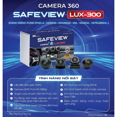 Camera 360 Safeview LUX-300 dành riêng HONDA